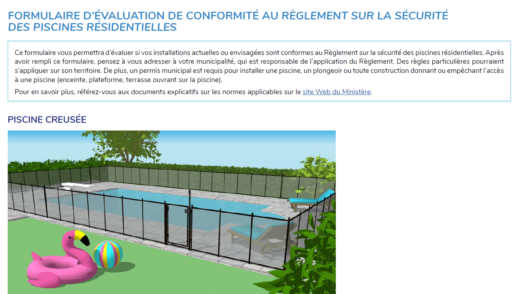 Piscine Creusee